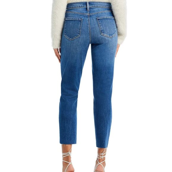 L'AGENCE Sada High Rise Cropped Jeans - Picture 2 of 14